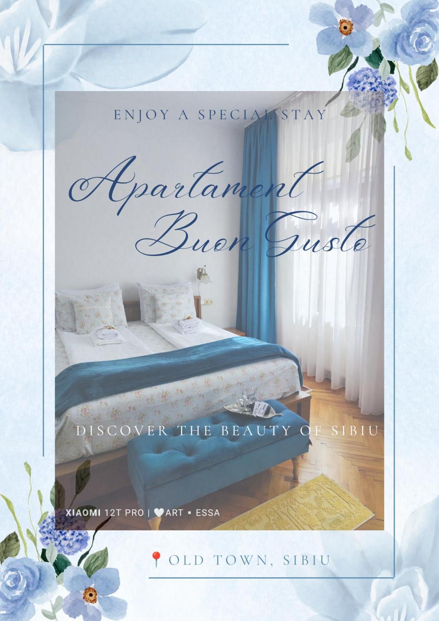 Apartament Buon Gusto,Near Main Square And Liar Bridge,Historical Side Of City Center סיביו מראה חיצוני תמונה